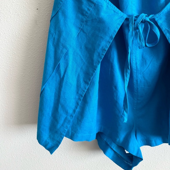 Free People Bari Romper in Fjord Blue Size XL - Picture 5 of 9